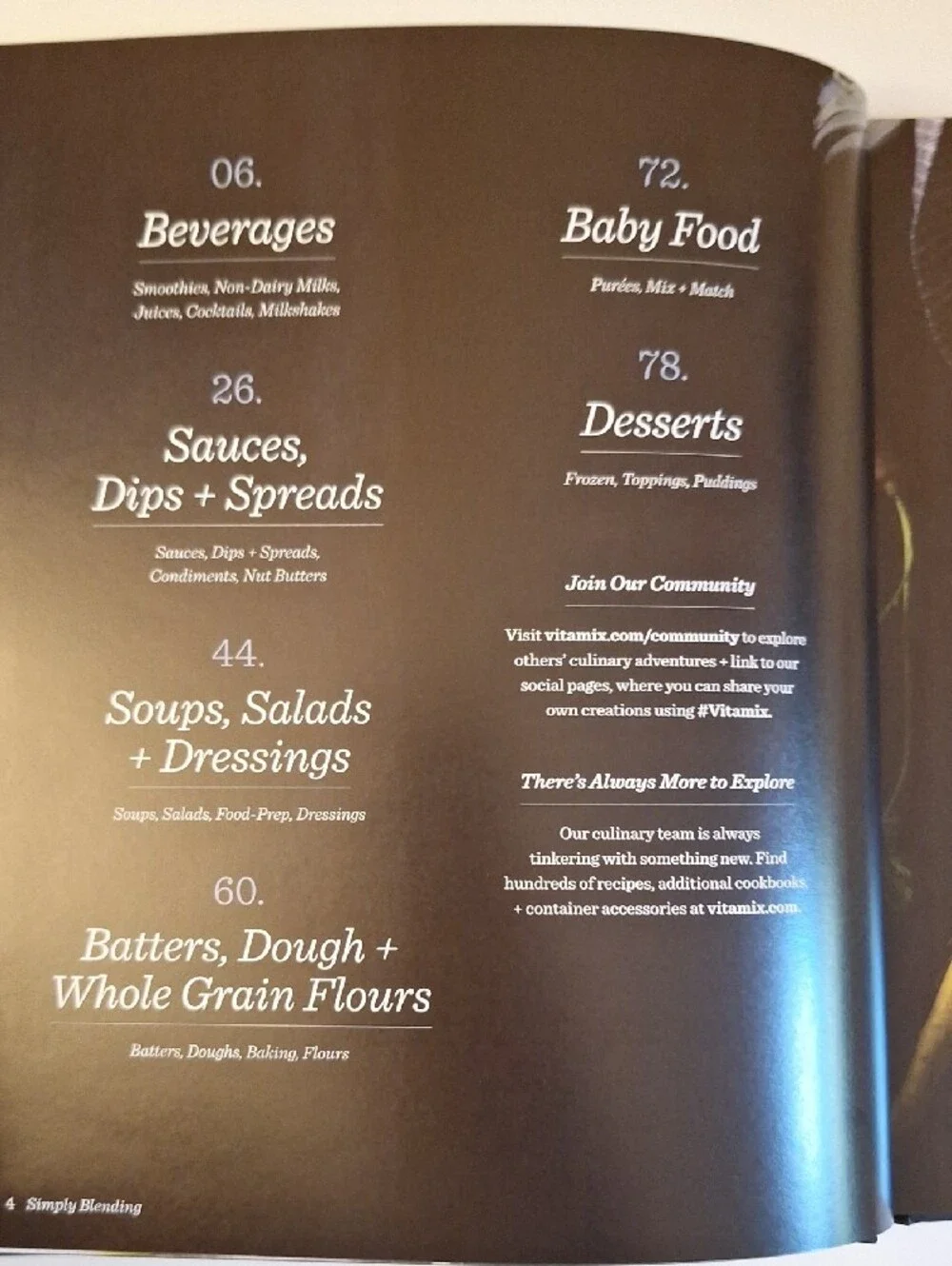 Simply Blending Cookbook - Never Used